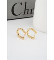 Kadın 316 L Paslanmaz Çelik 1.8 cm Oval Model Küpe