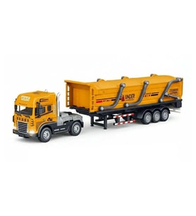 Sesli Işıklı Tanker Tır 3+ Yaş 40 cm Dev Boy Sürtmeli Oyuncak Araç