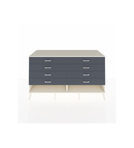 Kronos Konsol 8 Çekmeceli  176x59x99 Aytaşı-Aytaşı/Antrasit
