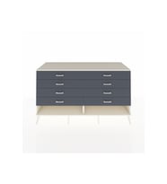 Kronos Konsol 8 Çekmeceli  176x59x99 Aytaşı-Aytaşı/Antrasit