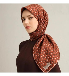 Armine E25YA9321D0284 Dj Saf İpek Eşarp 9321D (T)