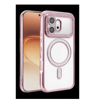 Huawei Honor 600 Joke Simli Magneticsafe Kılıf - Pembe