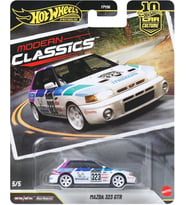 Hot Wheels Araba Kültürü Premium 1:64 Ölçekli Döküm Oyuncak Mazda 323 Gtr Gerçek Sürücüler Lastikler