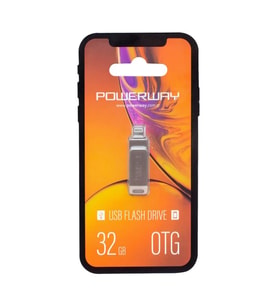 Powerway 32 Gb iPhone Usb 2.0 Otg Metal Flash Bellek