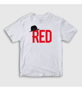 Presmono Unisex Çocuk Beyaz Hat The Blacklist T-Shirt 183248tt