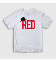 Presmono Unisex Çocuk Beyaz Hat The Blacklist T-Shirt 183248tt