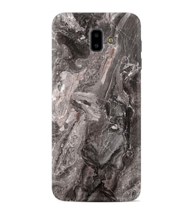 Samsung J6 Plus J7 Prime J7 Pro M20 Kılıf Desenli Silikon Gri Mermer 1376
