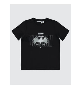 Batman Erkek Çocuk Tişört 10-13 Yaş Siyah