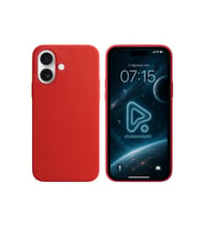 Apple iPhone 16 Plus 6.7'' Liquit Lansman Silikon Kırmızı