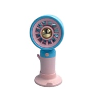 bigmate Mini El Fanı Taşınabilir Serinletici Şarjlı Vantilatör 3 Kademeli Hız Ayarı YS2253A (Y.Pembe