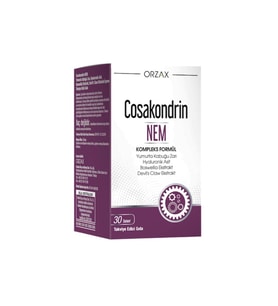Orzax Cosakondrin Nem 30 Tablet