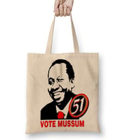 Vote Mussum Bez Çanta Uzun Saplı