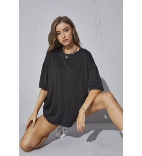 Unisex Pamuklu Tshirt (Siyah)