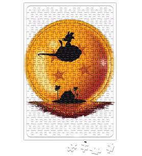 Goku Nuvem Voadora Puzzle 240 Parça Yapboz