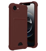 iPhone 16E Kelvin Kartvizitli Silikon - Bordo