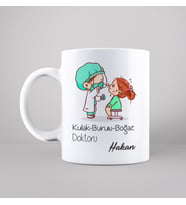 Kulak-Burun-Boğaz Doktoru Kupası Kişiye Özel