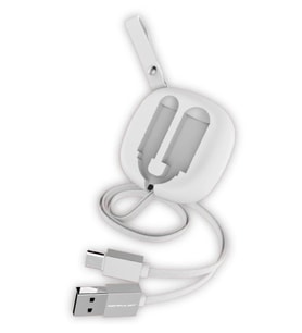 Mey İthalat® S79 Micro USB Kablo 20cm-1M 2A - Beyaz