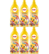 Dalin Sıvı Çamaşır Deterjanı 1500 ML Renk ve Koruma (Hipoalerjenik) (6 Lı Set)
