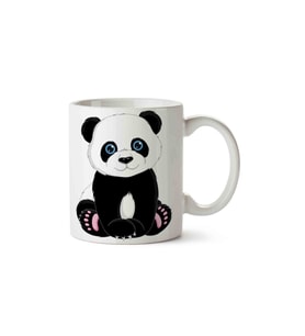 Panda Giant Cuteness Sevimli Panda Porselen Kupa Bardak