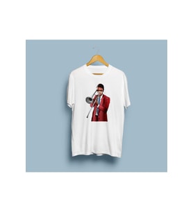 Oversize Trombone Tasarım Unisex T-shirt