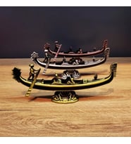 Dodes Metal Dekoratif Venedik Kayık