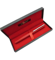 Signator® T521 Mat Kırmızı Krom Roller Kalem  İsme Özel Kalem  Hediyelik Kalem (Karışık)