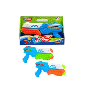 Super Shooter Su Tabancası 30 cm Çift Atışlı Pompalı 3+ Yaş