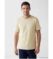 LCWAIKIKI Classic Bej Regular Fit İnce Kumaş Tişört /03