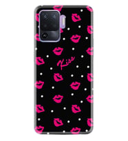 Kılıfland Oppo Reno 5 Lite Kılıf Desenli Silikon Resimli Kapak Kiss Kılıf 1392