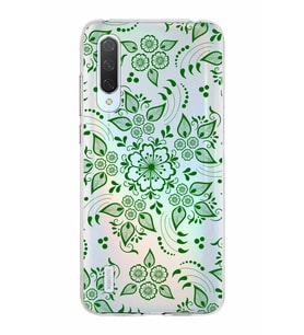 Xiaomi Mi 9 Lite Uyumlu Kapak Nostalji Desen Tasarımlı Şeffaf Silikon Kılıf