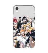 Iphone XR Uyumlu Bleach Tasarımlı Şeffaf Telefon Kılıfı