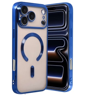 iPhone 17 Pro Max Kross Magneticsafe Kapak - Lacivert