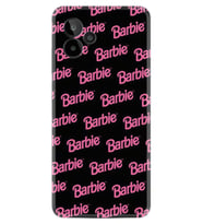 General Mobile GM 24 Pro Kılıf Resimli Desenli Baskılı Silikon Barbie 1404