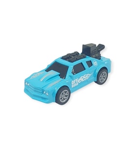 Çek Bırak Metal Küçük Arabalar 8 cm - SH40031 - Turkuaz