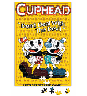Cuphead Don't Deal with The Devil Puzzle 240 Parça Yapboz