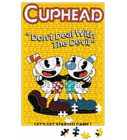 Cuphead Don't Deal with The Devil Puzzle 240 Parça Yapboz