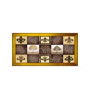 Manzara Temalı Kanvas Tablo 50 x 70 cm Gold Çerçeve