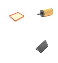 Bosch Filtre Bakım Seti Peugeot 206 1.6 Benzinli 2001-2004 Hava + Yağ f. + Polen Filtre Sion