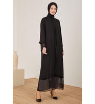Armine Şık Abaya 23Y8400 Siyah