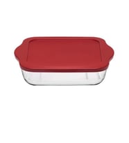 Paşabahçe 59024 Borcam Plastik Kapaklı Kare Tepsi 3200 cc (Buz-Buz)