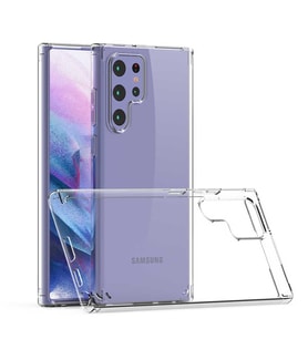 Samsung Galaxy S22 Ultra Uyumlu Kılıf Zore Coss Kapak (Renksiz)