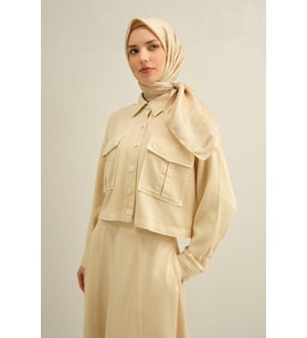 Armine 2025 Yaz Sezonu %100 Sura İpek Eşarp 9304D 53