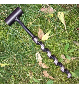 Kamp Ayısı® Nordic™ Delme Çapı 18 Mm - Bushcraft İsveç El Burgusu Boyunduruk İsveç Ocağı Outdoor Kamp Ekipmanı