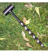 Kamp Ayısı® Nordic™ Delme Çapı 18 Mm - Bushcraft İsveç El Burgusu Boyunduruk İsveç Ocağı Outdoor Kamp Ekipmanı