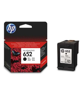HP 652 SİYAH ORJİNAL KARTUŞ