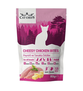 Cat Chefs Cheesy Chicken 80 gr (Peynirli&Tavuk Etli)