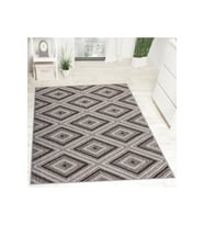 Rovigo Home Dijital Baskı Yıkanabilir Kaymaz Taban Salon Halısı  RVG1922 (Bordo)