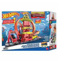 Hot Wheels Çember Pistli İftaiye İstasyonu Oyun Seti