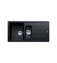 114.0655.949-Franke Basis Bfg 651 Nero Granit Eviye