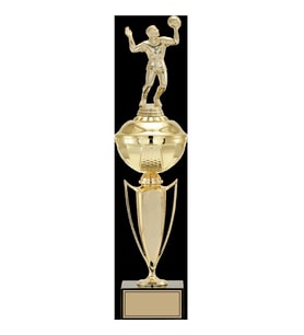 ODAK KUPA - Figürlü Kupalar - Voleybol Erkek Figürlü Kupalar FG-067 A - 48 cm